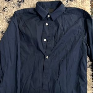 Slim fit button down